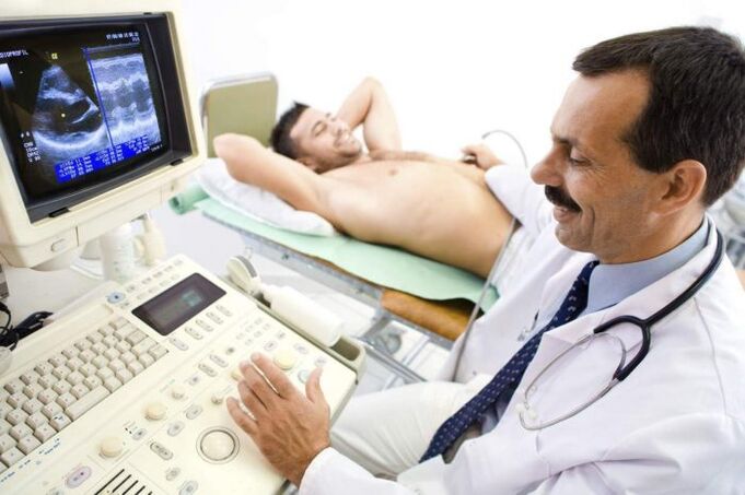 diagnóstico de ultrassom de prostatite