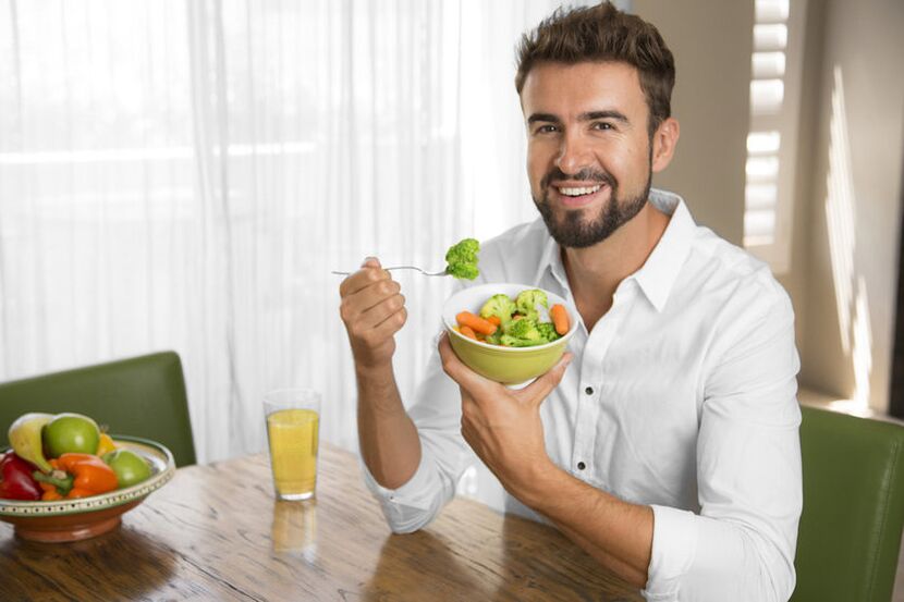 nutrição adequada para prostatite em homens
