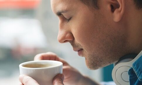 café como uma bebida prejudicial para prostatite